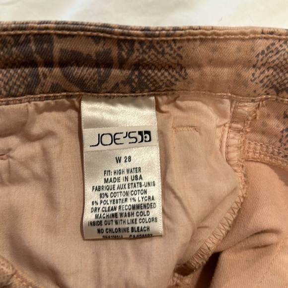 Blush snakeskin print joes jeans - Picture 4 of 4